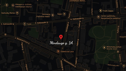 Salono Mindaugo g. 1A, Vilnius vieta žemėlapyje